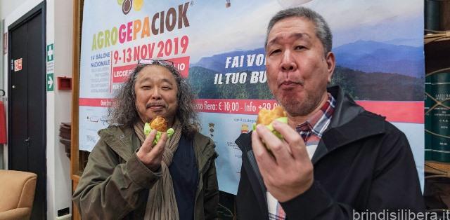 LECCE.LA CUCINA SALENTINA INCONTRA QUELLA GIAPPONESE  CON I MAESTRI HISAO YABE E KATSUHIDE SAITO