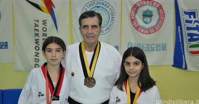 BRINDISI.Campionati interegionali di “Forme”, tutti sul podio e il Maestro Spinelli, conquista il suo 14° titolo interregionale.