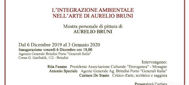 Aurelio Bruni espone le sue opere a Brindisi