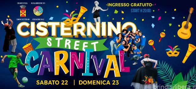 ARRIVA IL CISTERNINO STREET CARNIVAL