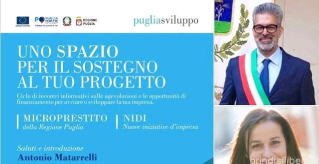 Puglia Sviluppo promuove gli aiuti regionali: oggi iniziativa a Mesagne