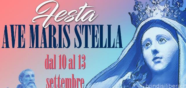 Festa Ave Maris Stella Brindisi 10-13 settembre 2020