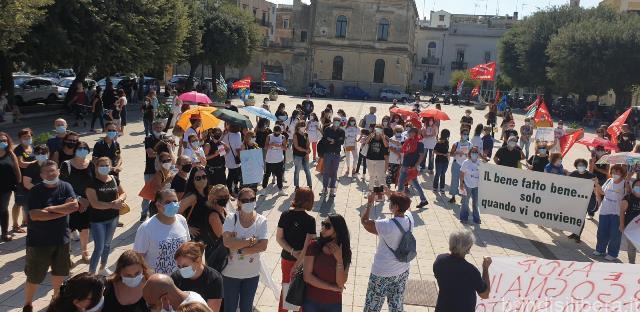BRINDISI.SCIOPERO DEI LAVORATORI DELLA SANITA’ PRIVATA E DEL SERVIZIO DI PULIZIE E SANIFICAZIONE SANITASERVICE ASL BR