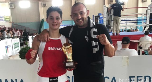Ritiro con la nazionale per Concetta Marchese, atleta della Boxe Iaia Brindisi in vista degli Europei Under 22 di Olbia.