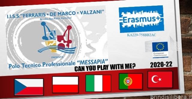 BRINDISI.Polo “MESSAPIA”: al via l’ERASMUS PLUS!