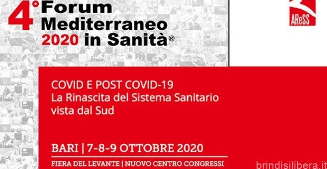 La Asl Brindisi al Forum Mediterraneo in Sanità alla Fiera del Levante