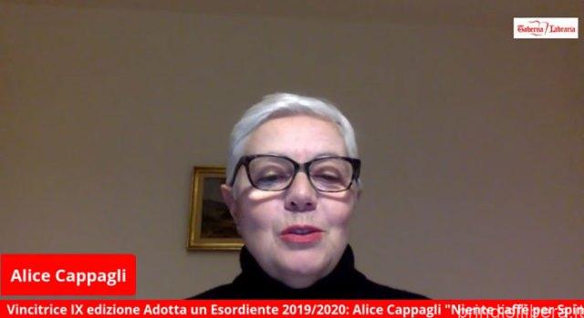 Adotta un Esordiente, Alice Cappagli vince la IX Edizione, Bacà premio della Critica. Noti anche i 3 finalisti della X Ed del Concorso letterario della Taberna Libraria di Latiano