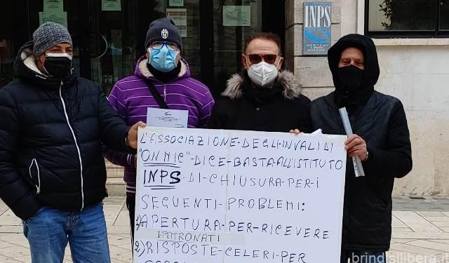 BRINDISI.O.N.M.I.C.:Richiesta risposte urgenti all’INPS.lettera  riguardante il volantinaggio effettuato in data odierna