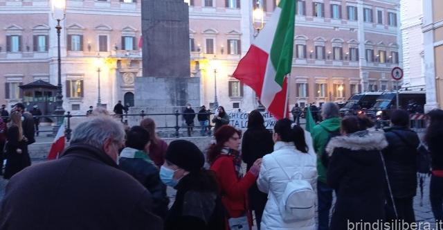 Sindacato Sinla:BASTA LOCKDOWN. MANIFESTAZIONE A MONTECITORIO CONTRO LE NUOVE RESTRIZIONI.