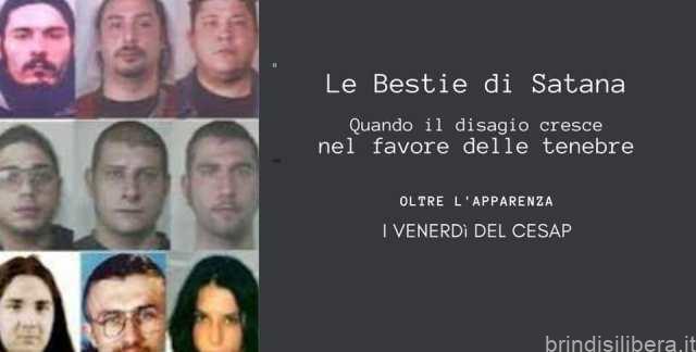 Le Bestie di Satana Quando il disagio cresce  nel favore delle tenebre  Venerdì 5 marzo 2021 ore 19 In diretta sulla pagina Facebook del Cesap