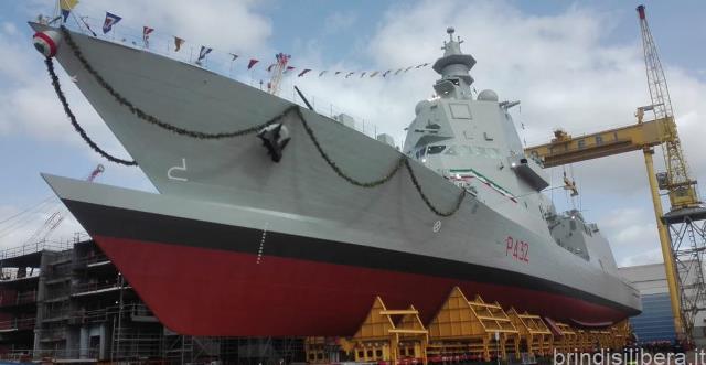 Riva Trigoso (GE).Difesa: Sottosegretario Pucciarelli, varo nave Montecuccoli importante per la Marina Militare e per l’intero Sistema-Paese.