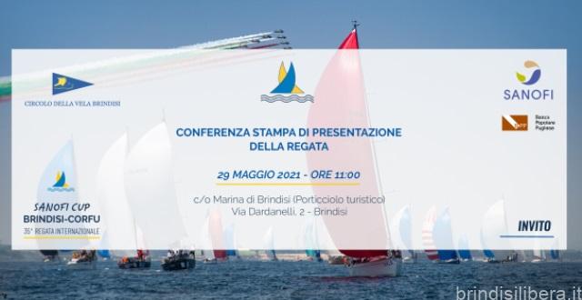 TUTTO PRONTO PER LA REGATA INTERNAZIONALE BRINDISI-CORFU. SABATO LA CONFERENZA STAMPA DI PRESENTAZIONE
