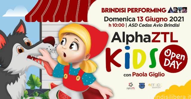 BRINDISI.Spettacolo di burattini nell’open day gratuito AlphaZTL Kids