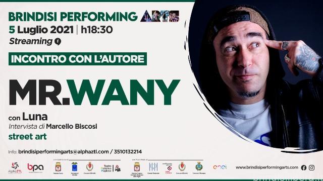 BRINDISI.LA STREET ART DI MR.WANY NEL SOTTOPASSO FERROVIARIO
