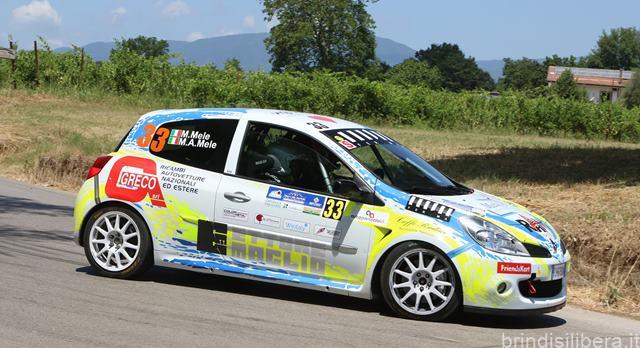 LECCE.Rally del Matese.SALE LA CORSA IN COPPA ITALIA PER I FRATELLI MELE