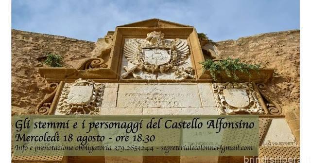 BRINDISI.Gli stemmi e i personaggi del Forte