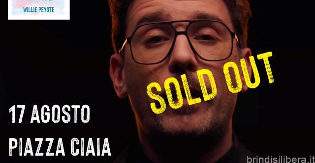 Fasano (Br).Concerti Willie Peyote e Samuele Bersani, sold out in piazza Ciaia: ecco le aree di parcheggio consigliate