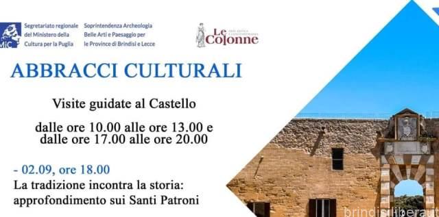 BRINDISI.”Abbracci culturali”: il nuovo programma di iniziative presso Forte a Mare