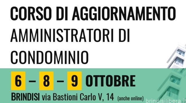 A Brindisi il corso di aggiornamento per amministratori di condominio promosso dalla Camera Condominiale