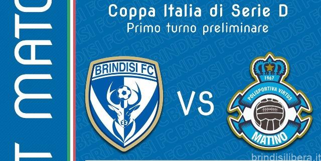 SSD Brindisi:Brindisi-Matino, biglietti e nuovo orario