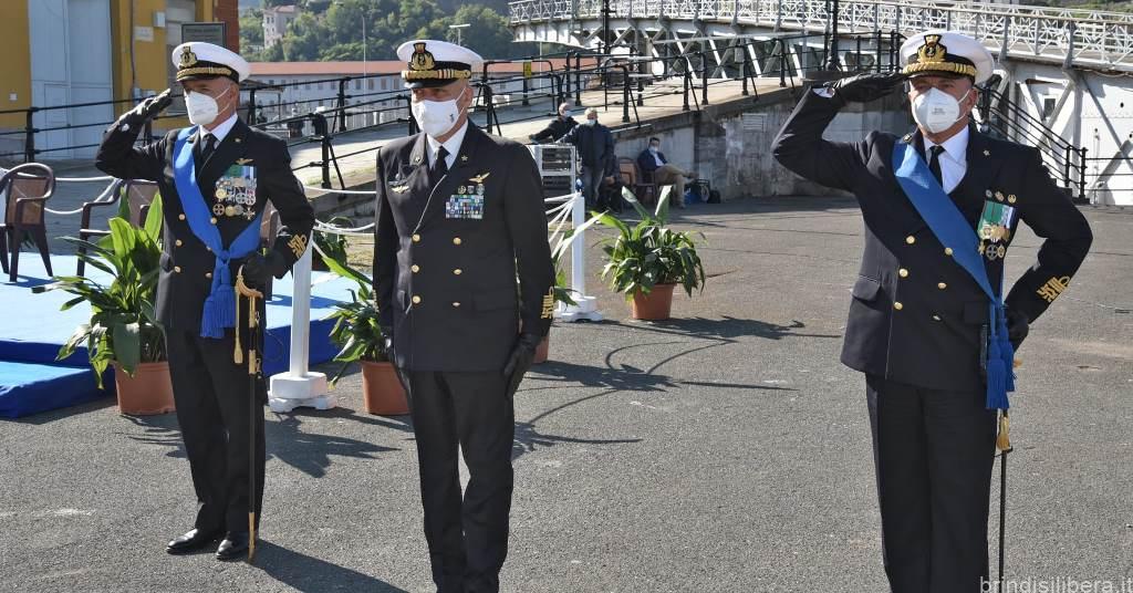 La Spezia, Pucciarelli (Difesa): grazie all’Ammiraglio Lazio per prezioso lavoro svolto e felicitazioni all’Ammiraglio Ribuffo nuovo Comandante Comando Marittimo Nord.