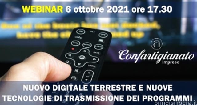 BRINDISI.WEBINAR CONFARTIGIANATO e RAI PER GLI INSTALLATORI ELETTRICI/ANTENNISTI