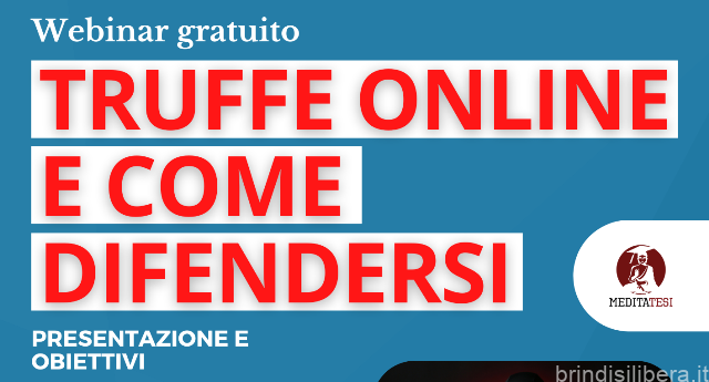 “TRUFFE ON LINE E COME DIFENDERSI”: INCONTRO FORMATIVO DI  MEDITATESI E NUOVA TAPPA DI “DIRITTI IN TOUR”