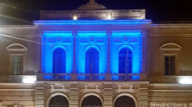 Fasano (Br).Giornata Mondiale del Diabete, Palazzo di città si illumina di blu fino al 21 novembre
