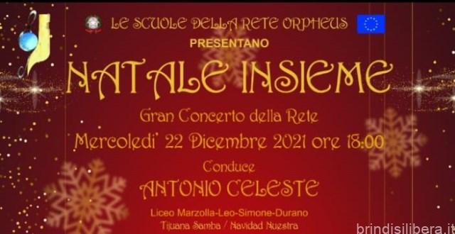 BRINDISI.“Natale insieme” concerto online della Rete Orpheus