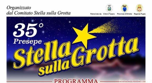 Fasano (Br).L’8 dicembre si inaugura la 36ª edizione della «STELLA SULLA GROTTA»