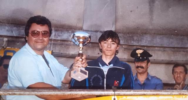 BRINDISI.Il “sogno“di un ragazzo che ama il ciclismo Battista Elia.