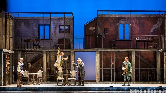 Foggia Conversano e  Mesagne (Br).“La Bottega del caffè” con Michele Placido.  Regia di Paolo Valerio.