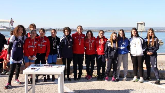 Canottaggio: il bilancio della partecipazione della LNI Brindisi alla selezione per il meeting Sud Italia