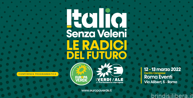 Anche Brindisi partecipa a “Italia senza veleni” – La Conferenza programmatica di Europa Verde