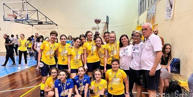 IL CASALE VOLLEY 3 BRINDISI CAMPIONE INTERRITORIALE LECCE-BRINDISI UNDER 14 FEMMINILE
