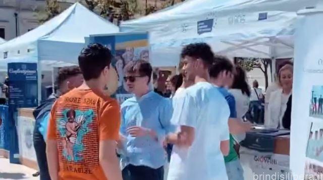 Mesagne (Br).Al NEET Working Tour il Ferdinando presente