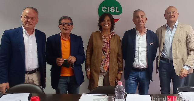 RICOMPOSTA LA SEGRETERIA DELLA  FNP CISL TARANTO BRINDISI