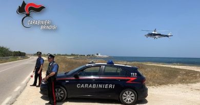 Fasano e Ostuni. I Carabinieri intensificano i controlli sul litorale.