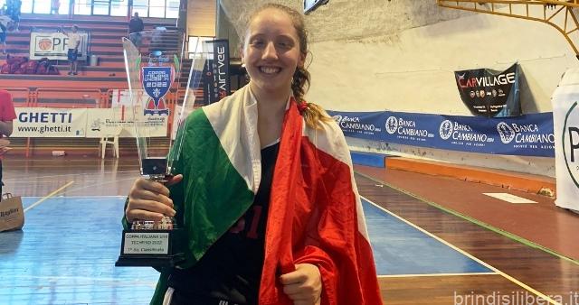 FRANCESCA BALDASSARRE PROTAGONISTA ED MVP ALLA COPPA  ITALIANA TECHFIND U14F SVOLTA A FIRENZE dal 25 al 30 giugno 2022