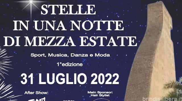 “STELLE IN UNA NOTTE DI MEZZA ESTATE”   Tra Sport, Musica, Danza e Moda a Brindisi