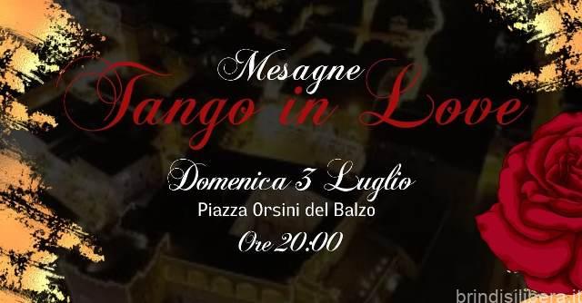 ‘Mesagne Tango in love’: appuntamento domenica 3 luglio in piazza Orsini del Balzo