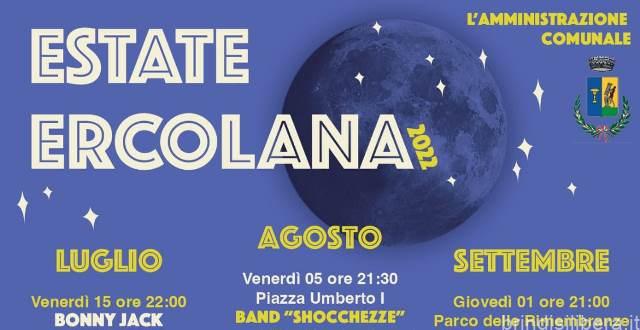 Al via l’Estate Ercolana 2022, ecco il programma degli eventi