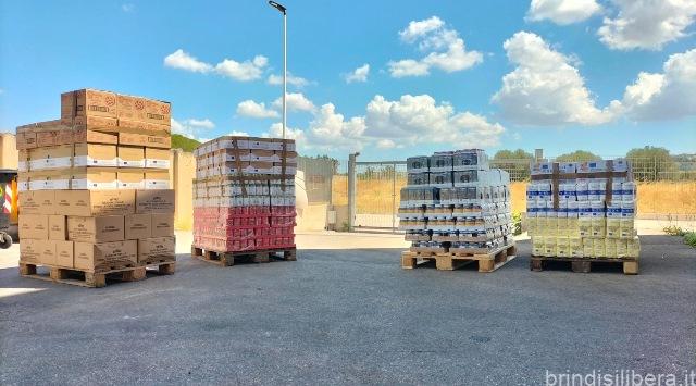Francavilla Fontana (Br).Giunte nuove derrate dal Banco Alimentare Comitato della Puglia Onlus