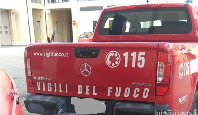 Alluvione Ancona.Partono i Vigili del fuoco di Brindisi