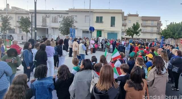 Piazza Milite Ignoto: inaugurato a Fasano il luogo in memoria del soldato simbolo di tutte le guerre