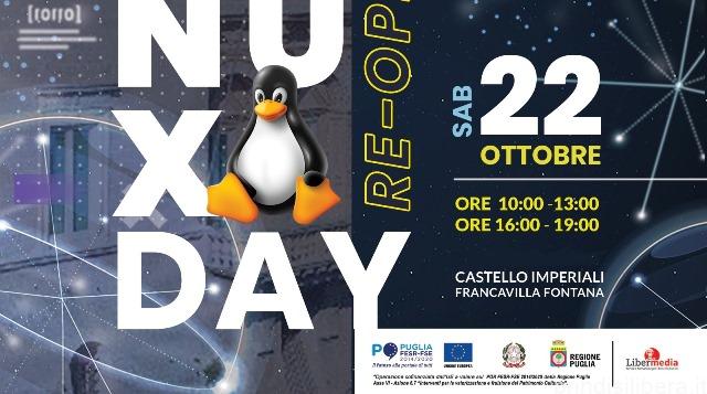 Francavilla Fontana (Br).Sabato 22 ottobre a Castello Imperiali Linux Day