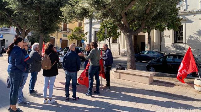 Brindisi.Maribrin, rischio di chiusura a dicembre. La Flai e la Cgil accanto ai lavoratori nel sit-in in prefettura per salvare l’occupazione