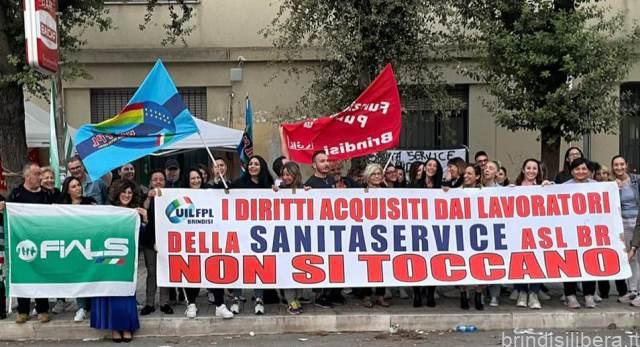 Fials Brindisi:Aggiornamento Sit-in_Precari Sanitaservice Asl Br
