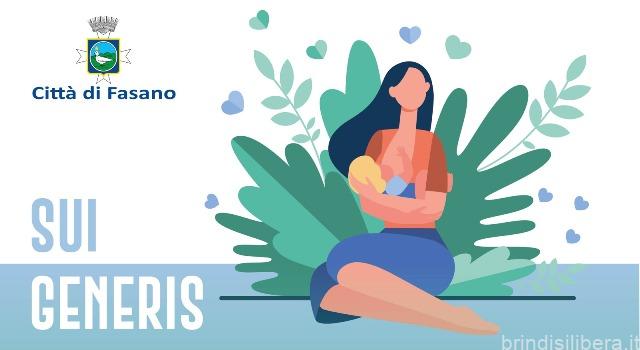 Fasano (Br).L’assessorato alle Pari Opportunità  presenta «SUI GENERIS»