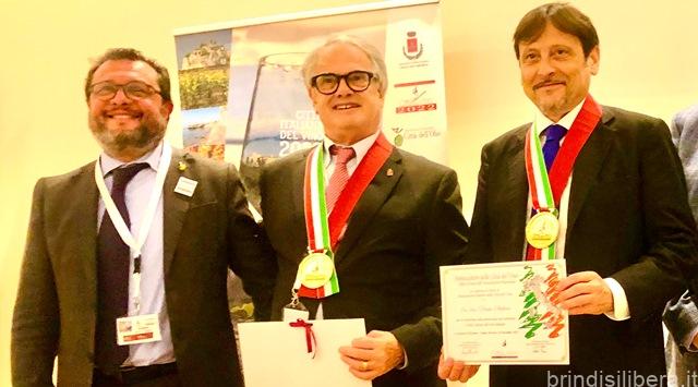 Vino: all’on. Dario Stefàno conferita la nomina di Ambasciatore emerito di Città del vino